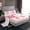 Pink A, variant on Feelyou Initial R Letter Full Size Sheets, Teen Kid Cartoon Bowknot Bed Sheets, 4-Piece