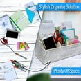 thumbnail image 5 of MY VINTAGE FINDS Wooden Desktop Organizer and Pencil Holder Type, Rustic White, 5 of 8