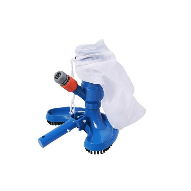 Greeniant Kit de cabeza de vacío para piscina, cepillo de succión de piscina de media luna ABS, bolsa de malla, fuente de SPA, herramienta de de Deportes acuáticos Greeniant OD001670-00B