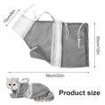 thumbnail image 2 of Muyoka Pet Cat Grooming Baño Lavado Bolsa de sujeción Ajustable Anti Scratch Bite Nails Corte Ducha Net Muyoka Hogar, 2 of 6