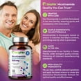 thumbnail image 6 of Biophix B-3 Nicotinamide 500 mg 60 Capsules – Flush-Free Niacin Supplement – Skin & Cellular Health, 6 of 10