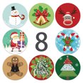 thumbnail image 3 of Rollo de etiquetas adhesivas de Navidad JAMW 500 sobres Sencillez, 3 of 5