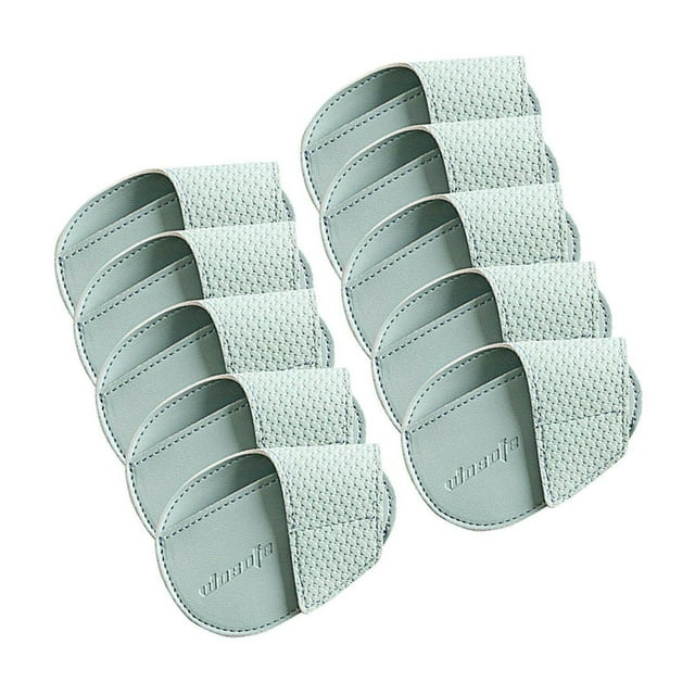 fastboy Golf Head Covers PU Portable Protector for Athlete Travel Golf Training Light Blue Large