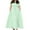 Mint Green A1, variant on Plus Size Summer Casual Dress A Line Dresses for Women Long Dresses with Sleeve Casual Belted Light Brown 5XL