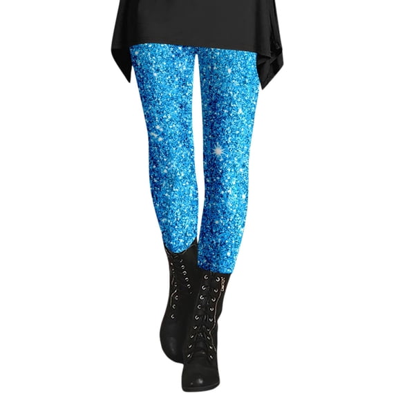 Women'S Mardi Print Butt Lifting Leggings, Casual Tight Pants For Women, Fleece Lined Thermal Yoga Leggings