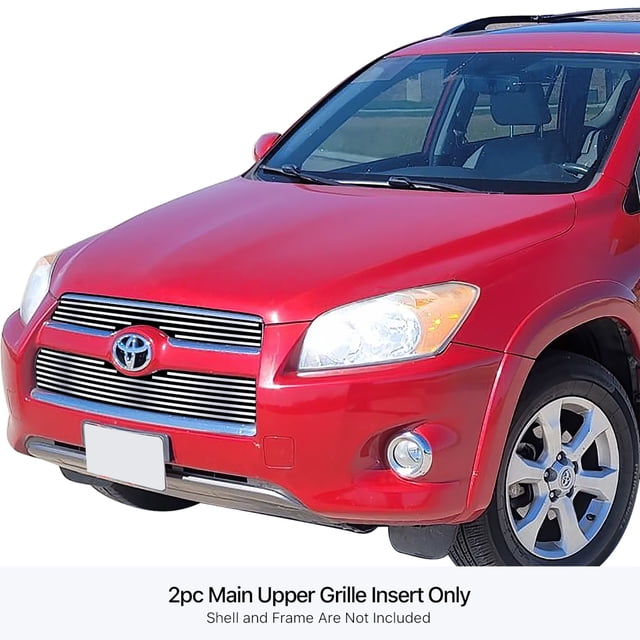 Grille Principale en Acier Inoxydable 2009-2012 Toyota RAV4 Limitée