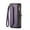 Purple, variant on for Samsung Galaxy S25 Edge Rugged Case, Classic PU Leather Shoulder Strap Wrist Strap Zipper Pocket RFID Blocking Wireless Charging Kickstand Case Cover for Samsung Galaxy S25 Edge, Black