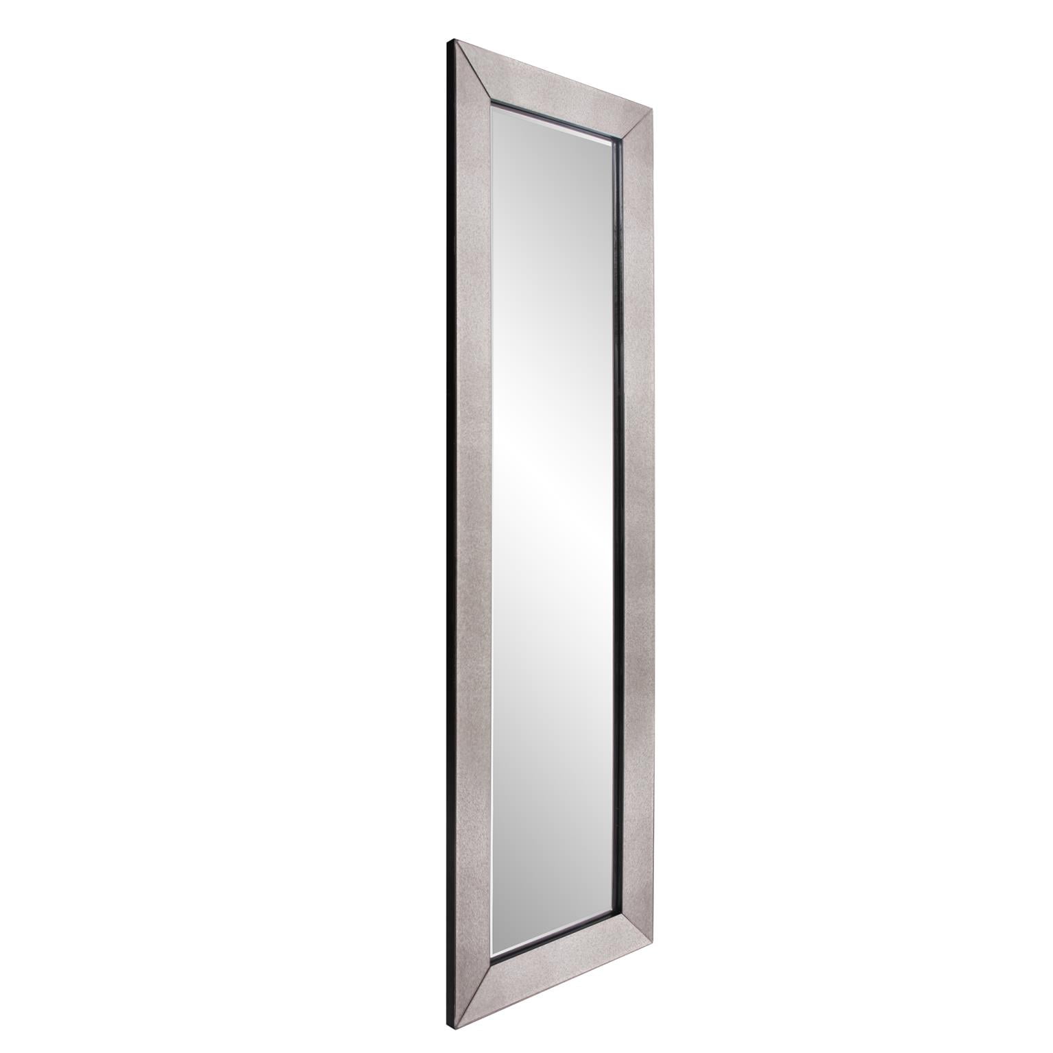 Tyler Dillon Smokey Gray Rectangular Framed Wall Mirror Collection