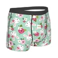 thumbnail image 3 of Naloa Bunny And Rose Print Mens Underwear - Boxers for Men, Classic Briefs for Men, 3 of 9