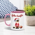 thumbnail image 5 of Hello Winter Siamese Football Snowman Welcome Snowy Morning 11oz Accent Two-tone Mug Cat Lover Kitten Owner Gifts Coffee Tea Cup - 01012, 5 of 5