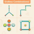 thumbnail image 4 of Balance Beam B. juguetes Vigas de equilibrio entrelazadas para niños, 4 of 9