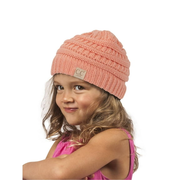 Gravity Threads Kids Soft Beanie - Peach