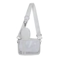 thumbnail image 1 of Bolso Mano Femenino Correa Ajustable PVC Transparente para Adolescentes Adultos, 1 of 9