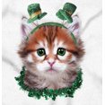 thumbnail image 2 of Irish Cat Lover St Patricks Day Women's Long Sleeve T Shirt Brisco Brands S, 2 of 6