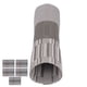 thumbnail image 5 of Tapete De Mesa, Posavasos De PVC, 5 Uds. Rectangular Para El Hogar Mgaxyff Gris, 5 of 8
