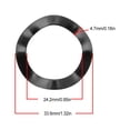thumbnail image 3 of 5Pcs Steel Mountain Cycle Crank Wave Washer Portable Anti-rust Noise Cancelling Outdoor Biking Fix Bottom Bracket Part Component 24mm, 3 of 7