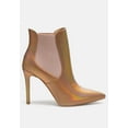 thumbnail image 2 of MOLINA High Heeled Chelsea Boot In Gold, 2 of 6