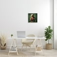 thumbnail image 3 of Stupell Industries Classy Animal Fashion Portrait Animals & Insects Painting Gray Framed Art Print Wall Art, 17 x 17, 3 of 9
