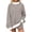 Brown, variant on Sweatshirt for Women Cute Striped Long-Sleeve Mock Neck Pullover Comfortable Fall Winter Top