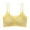 Yellow, variant on Darzheoy Bras for Women Ladies Traceless Comfortable One-piece Wire-Free Vest Breathable Gathering Bra Underwear Workout Tops Sport Bras for Women 36/75ABC