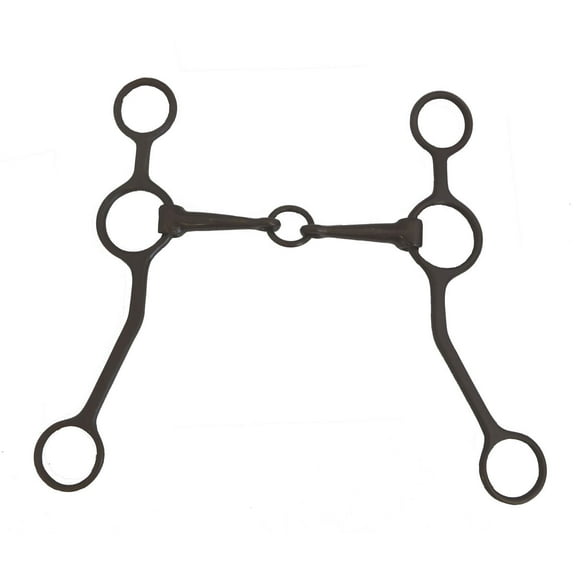 AJ Tack Long Shank Lifesaver Gag Bit