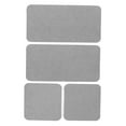 thumbnail image 5 of FRCOLOR 4Pcs Bathroom Countertop Absorbent Mats Diatomite Coasters For Hotels, 5 of 8
