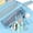Blue, variant on WLAGOOD Mesh Storage Pouch,30g Stain Resistant Large Capacity Zipper Organizer for Desktop Stationery,Cosmetic Accessories and Household Small Item Storage
