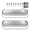 silver, variant on Red Valve Covers left & right for Chevy GMC Silverado Sierra Suburban Tahoe Yukon Escalade 4.8 5.3 6.0L V8 Camaro Corvette 5.7 6.2L V8