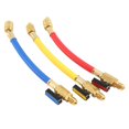 thumbnail image 5 of R134A R410 R22 HBA-B03 PSI Manifold Gauge Set A/C Refrigeration Charging Hose HVAC Refrigerant Hose, 5 of 5