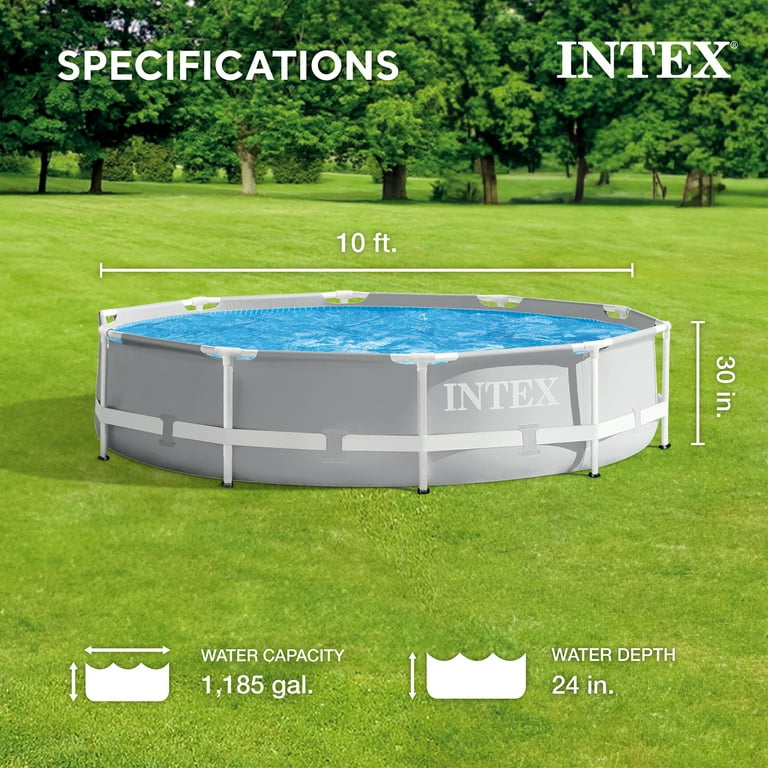 Intex 10ft Pool Intex 10-ft X 6-ft X 22-in Inflatable Top Ring