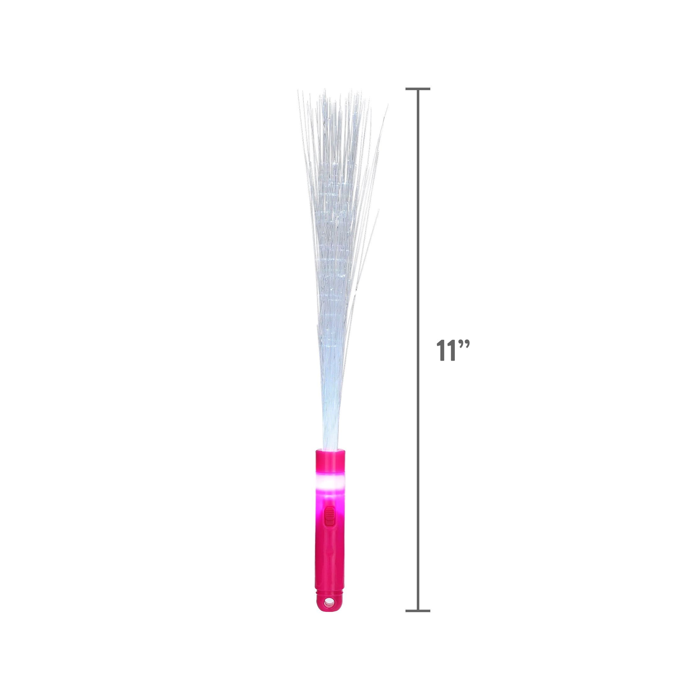 Light-Up Fiber Optic Wand, Pink, Halloween by Way To Celebrate