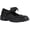 Black, variant on Geox Girls Casey Ballerina Bow School Shoes