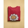 thumbnail image 3 of Cute Daisy Buddy Sweatshirt Men -Smartprints Designs, Male Medium, 3 of 4