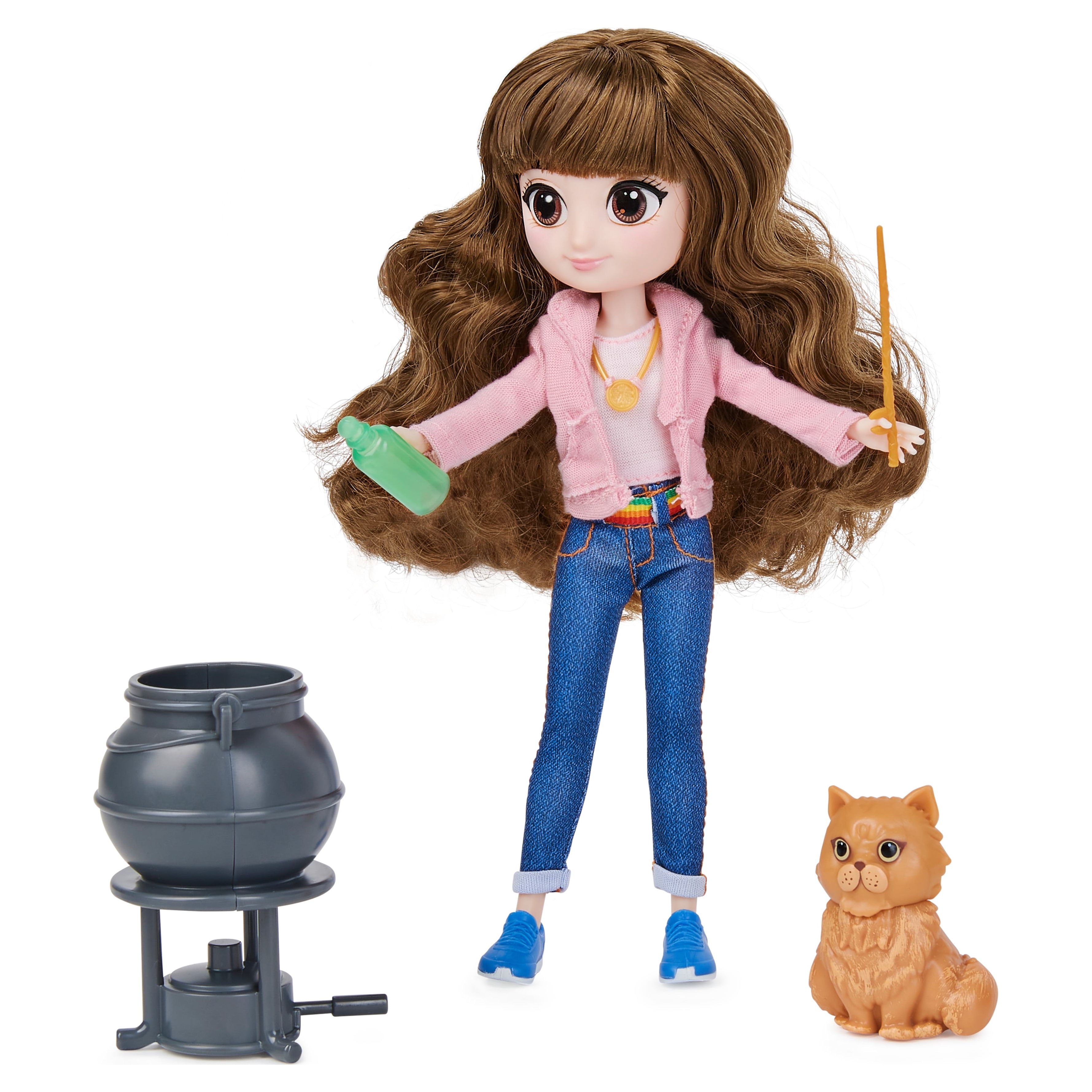 Wizarding World 8-inch Brilliant Hermione Granger Doll & 5 Accessories