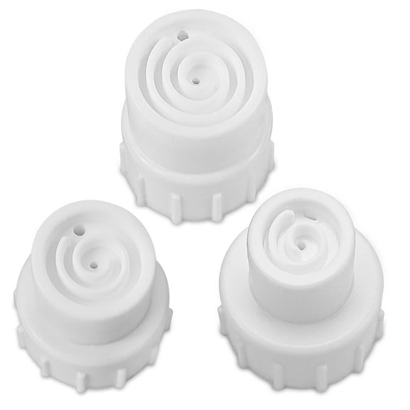 Hydro Facial Aqua Peel Tips Face Care Skin Beauty Dermabrasion Water Scrub Silicone Tip 3 Pcs/Set Elitzia ETLB245 ET89 ETLB248 Beauty Machine White