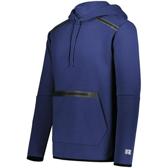 Russell R23TFM.NAV.2XL Legend Tech Fleece Hoodie, Navy - 2XL