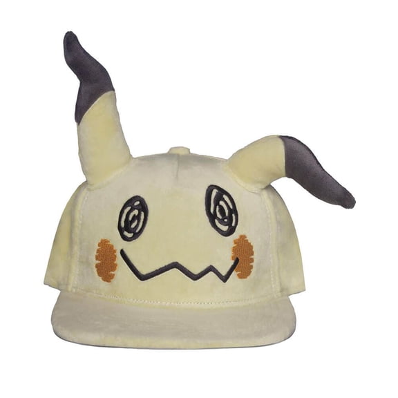Pokemon Mimikyu Plush Snapback Cap with 3D Ears