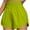 Mint Green, variant on Women's Athletic Shorts High Waisted Running Shorts Pocket Sporty Short Gym Elastic Workout Shorts Blue L