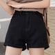 thumbnail image 1 of MKLEKYY Pantalones Cortos de Mezclilla para Mujer, Pantalones Cortos con Dobladillo, Pantalones Cortos Elásticos Finos, 1 of 4