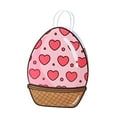 thumbnail image 4 of GUOOL Easter Gift Bag Happy Easter Egg Bag with Handle Gifts Packing Bag Double Sided Gift Tote Bag Treat Bag for Kids Holiday Pink, 4 of 9