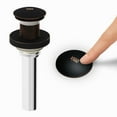 thumbnail image 2 of VIGO Vessel Bathroom Sink Pop-Up Drain and Mounting Ring in Antique Rubbed Bronze, 2 of 14