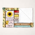thumbnail image 4 of Customizaholic Personalized Sunflower Retirement Rules Blanket, Custom Name Retirement Gift, Cozy Farewell Blanket for Coworker, Boss, Women, 4 of 8