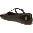 thumbnail image 4 of Franco Sarto Women's Marylee T-Strap Flat Dark Green Patent 13M, 4 of 6