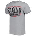 thumbnail image 2 of Men's Checkered Flag Heather Gray Richard Childress Racing Goodwrench Two-Sided Car T-Shirt, 2 of 3