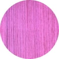 thumbnail image 1 of Ahgly Company Indoor Round Abstract Purple Modern Area Rugs, 7' Round, 1 of 4