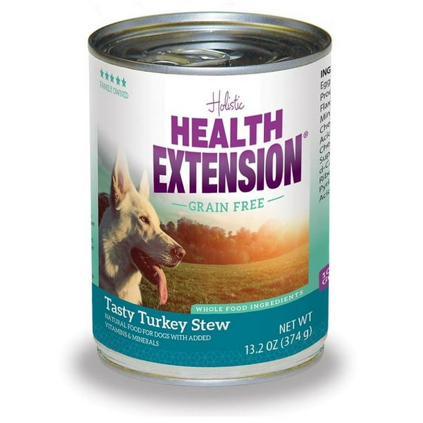 Health Extension Grain Free Tasty Turkey Stew Wet Dog Food ...