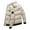 Blanc, variante sur Manteau d'Hiver pour Homme Doudoune Chaude Veste Imprimée Trapstar Femmes et Hommes Identiques Veste Épaissie en Coton à Manches Longues Manteau Tendance Court Doudoune en Coton Pardessus (Noir, G)