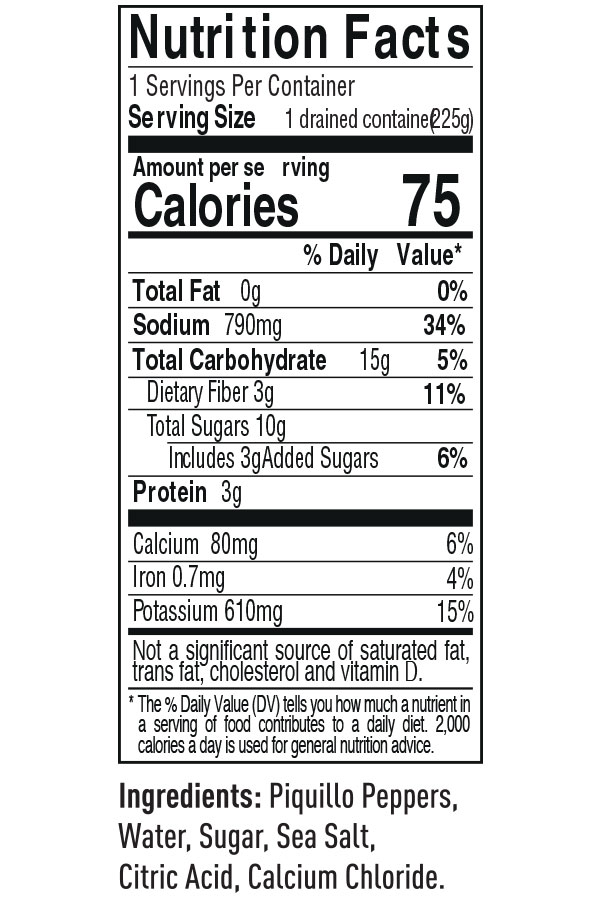 (Pack of 12), Napoleon Sweet Piquillo Peppers, 9.9 oz