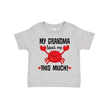 

Inktastic Grandma Loves Me Gift Toddler Boy or Toddler Girl T-Shirt