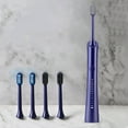 thumbnail image 3 of Cepillos de dientes eléctricos de cerdas suaves, recargables, juego de dos, 6 modos de limpieza y 5 cepillos de repuesto., 3 of 4